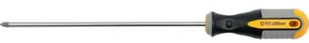 VOREL wkrętak krzyżakowy Pozidriv PZ1x200mm CrV 60935 - Śrubokręty - miniaturka - grafika 2