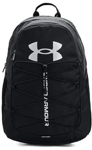 Under Armour Plecak sportowy unisex Hustle Czarny/czarny/srebrny (001) Jeden rozmiar 1364181 - Plecaki - miniaturka - grafika 3