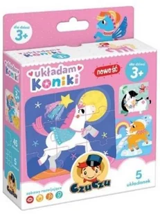 Bright Junior Media CzuCzu Układam Koniki - Media - Puzzle - miniaturka - grafika 2