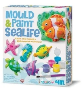 4M Odlewy gipsowe Stworzenia morskie zestaw kreatywny - Masy plastyczne - miniaturka - grafika 2
