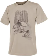 Odzież taktyczna i umundurowanie - Helikon tex T-Shirt (Home Sweet Home) - Cotton - Beżowy - XL/Regular (TS-HSH-CO-13-B06) HE.TS-HSH-CO-13-B06 - miniaturka - grafika 1