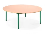 Meble do szkół i przedszkoli - Ławka, stół przedszkolny Bambino SL- R okrągły 1- 4 średnica 1300 - miniaturka - grafika 1
