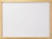 Ramki na zdjęcia - Q-Connect Q Connect Whiteboard z drewnianą ramą, 400 X 300 MM KF03569 - miniaturka - grafika 1