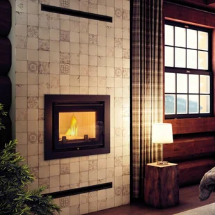 Kominek Wkład Zuzia 15 Deco Płaszcz Wodny - Wkłady kominkowe - miniaturka - grafika 2