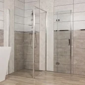 Kabiny prysznicowe - Novoterm PREMIUM K23 80x80 szkło transparentne - miniaturka - grafika 1