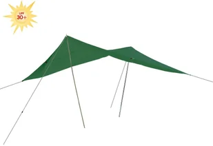 Happy People Żagiel przeciwsłoneczny, 400x300 cm, zielony Happy People - Parasole ogrodowe - miniaturka - grafika 2