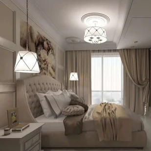 Maytoni LAMPA wisząca LEA ARM369-11-G Maytoni plisowana OPRAWA okrągły zwis abażurowy shabby biały ARM369-11-G - Lampy sufitowe - miniaturka - grafika 3