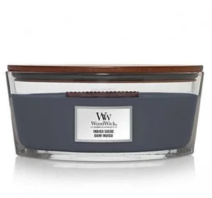 WoodWick Indigo SuedeElipsa 453,6g | 1694643E - Świece - miniaturka - grafika 2
