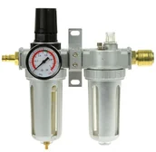 Pozostałe wyposażenie warsztatu - GEKO Filtr powietrza reduktor naolejacz odwadniacz 1/2" 2el.(4/16) - miniaturka - grafika 1