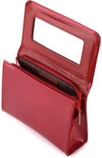 Wittchen Kosmetyczka damska WITTCHEN 25-3-117 czerwona 25-3-117-3 - Kosmetyczki, organizery i kuferki - miniaturka - grafika 2