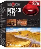Akcesoria do terrarium - REPTI PLANET REPTIPLANET ŻARÓWKA INFRARED HEAT 25W - miniaturka - grafika 1