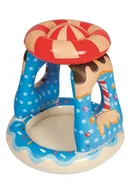 Baseny ogrodowe - Bestway Dmuchany basenik z daszkiem 91 x 91 x 89 cm - miniaturka - grafika 1