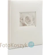 Albumy fotograficzne - Gedeon Album wklejany ślubny Love white (tradycyjny 20 czarnych stron) - miniaturka - grafika 1