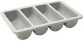 Pojemniki na sztućce - Stalgast Pojemnik na sztućce gn 1/1 szary 325 x 530 mm / H: 100 mm / 063110 - miniaturka - grafika 1
