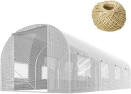 Szklarnie ogrodowe - Plonos Tunel ogrodowy 2x4,5m (9m2) biały Plonos 4972 - miniaturka - grafika 1