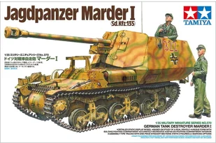 Tamiya Model plastikowy German Tank Destroyer Marder I Sd.Kfz.1:35 - Modele do sklejania - miniaturka - grafika 2