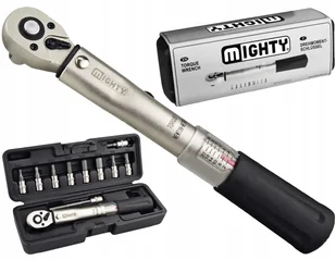 Mighty Klucz dynamometryczny z zestawem końcówek Wersja narzędzia: 2-24 Nm 880275 - Narzędzia rowerowe - miniaturka - grafika 3