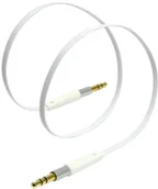 Kable komputerowe i do monitorów - TYLT TYLT-kabel jack 052199  AUX  3,5 MM  1 meter  biały/biały AUXCAB1MWT-T - miniaturka - grafika 1