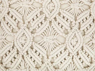 Beliani Zestaw 2 poduszek dekoracyjnych makrama 45 x 45 cm beżowy ESENKOY - Poduszki dekoracyjne - miniaturka - grafika 7