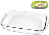 Naczynia żaroodporne - Pyrex 4937417  talerz prostokątny 40 x 27 cm  4,6l Classic szkła Pyrex, przezroczysty, 40.3 x 26.3 x 7.3 cm 4937417 - miniaturka - grafika 1