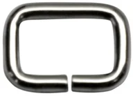 Artykuły kaletnicze - Kacperek Ramka Kaletnicza metalowa Przelotka 18mm 4szt 140177 - miniaturka - grafika 1