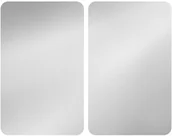 Pozostałe akcesoria kuchenne - Wenko Szklane płyty na kuchenkę SILVER 2 sztuki 53902100 - miniaturka - grafika 1