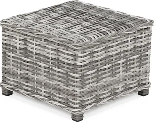 HOME &amp; GARDEN Meble ogrodowe technorattanowe Bergamo Light Grey / Grey Melange 456235 - Meble ogrodowe - miniaturka - grafika 9