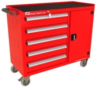 Pozostałe wyposażenie warsztatu - Fastservice Wózek warsztatowy TRUCK z 5 szufladami i drzwiami PT-215-40 PT-215-40 - miniaturka - grafika 1