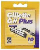 Maszynki do golenia i wkłady - Gillette GII Plus ostrza, 10 sztuki 18045714 - miniaturka - grafika 1