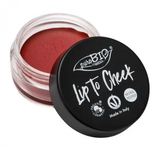 Purobio Lip to Cheek, Pomadka i Róż w kremie, Kolor 03, 5g - Róże do policzków - miniaturka - grafika 2