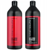 Szampony do włosów - Matrix So Long Damage zniszczone szampon 1L odżyw - miniaturka - grafika 1