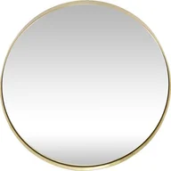 Lustra - Hubsch Lustro ścienne okrągłe 40 cm złote 340122 - miniaturka - grafika 1