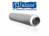 Akcesoria do wentylacji i klimatyzacji - ALNOR Tłumik akustyczny prosty 315mm z izolacją 50mm (1200mm) SIL-50-315-1200 - miniaturka - grafika 1