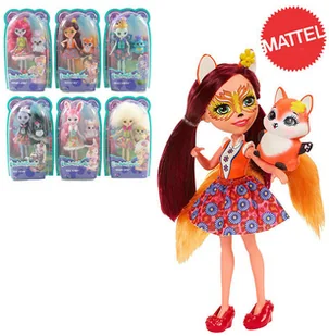 Mattel Enchantimals Felicity Fox & Flick FXM71 - Lalki dla dziewczynek - miniaturka - grafika 7