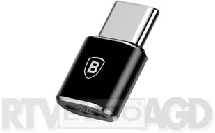 Baseus Adapter USB Baseus Micro USB Typ C Czarny 28296-uniw - Adaptery i przejściówki - miniaturka - grafika 6