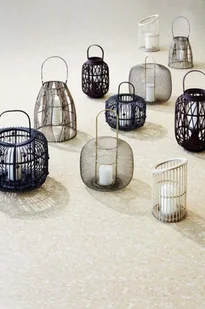 Broste Copenhagen Lampion Boden Black XL 10808 - Świeczniki - miniaturka - grafika 2