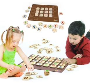 VIGA Gra Kolorowy alfabet V50535 - Gry planszowe - miniaturka - grafika 2