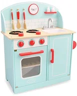 Zabawki AGD - Indigo Jamm kuchnia do zabawy z drewna - miniaturka - grafika 1