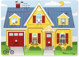 Melissa & Doug Puzzle Dźwiękowe w Domu Melissa and Doug 10734 - Puzzle - miniaturka - grafika 5