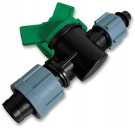 Inne akcesoria do nawadniania - Zawór Wpinka Do Taśmy Kroplującej + Docisk - miniaturka - grafika 1