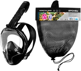 Spokey KARWI BK Maska full L/XL - Sprzęt do nurkowania - miniaturka - grafika 3