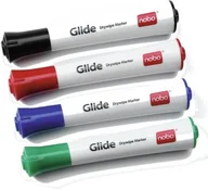 Markery do tablic - Nobo Mobile Whiteboard Marker (delikatna koronka, 4 sztuki, różne kolory) 5028252185073 - miniaturka - grafika 1