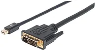 Kable komputerowe i do monitorów - Manhattan DisplayPort i Mini DisplayPort, czarny 152150 - miniaturka - grafika 1