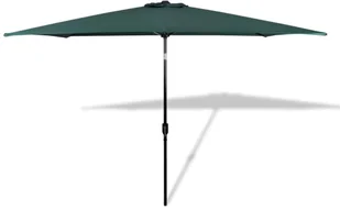 vidaXL vidaXL Parasol prostokątny (200 x 300 cm) Zielony - Parasole ogrodowe - miniaturka - grafika 5