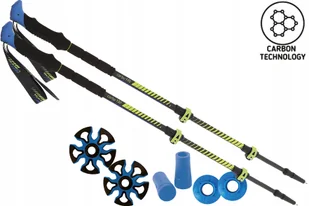 Viking Kije Trekkingowe Ski-Tourowe Carbo Lite 135 - Kije trekkingowe - miniaturka - grafika 2