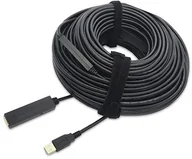 Kable USB - Value 12991111 aktywne przedłużacz kabla, USB 2.0 30 m Czarny 12991111 - miniaturka - grafika 1