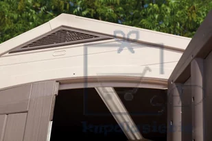 Keter Domek narzędziowy Factor, kremowy, 256,5x182x243 cm - Altany ogrodowe - miniaturka - grafika 45