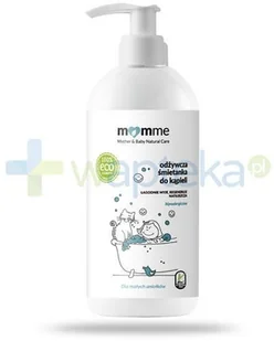 MomMe odżywcza śmietanka do kąpieli dla maluszka 500 ml - Kosmetyki kąpielowe dla dzieci - miniaturka - grafika 3