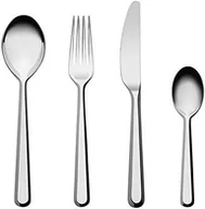 Sztućce dla dzieci - Alessi bestec kest Amici 24-częściowy stal nierdzewna błyszczący bg02s24 BG02S24 - miniaturka - grafika 1