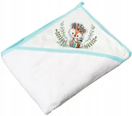 Okrycia kąpielowe dla dzieci - Tega Okrycie Kąpielowe Ręcznik Z Kapturkiem 80cm - miniaturka - grafika 1